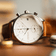 1844 Chronograph, Steel / White