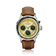 1564 Chronodate Automatic, Steel / Limoncello