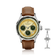1564 Chronodate Automatic, Steel / Limoncello