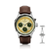 1564 Chronodate Automatic, Steel / Limoncello