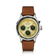 1564 Chronodate Automatic, Steel / Limoncello