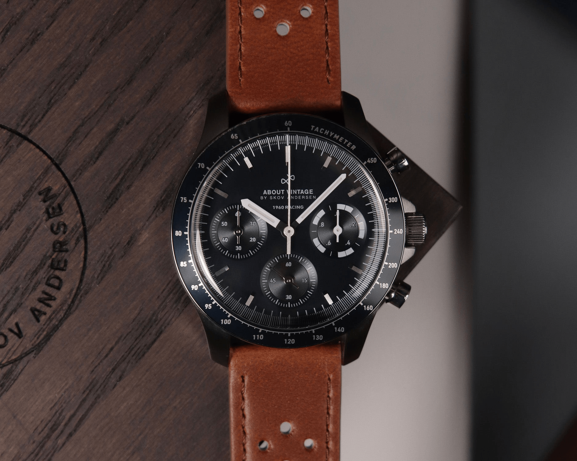 1960 Racing Chronograph, Steel / Midnight Blue