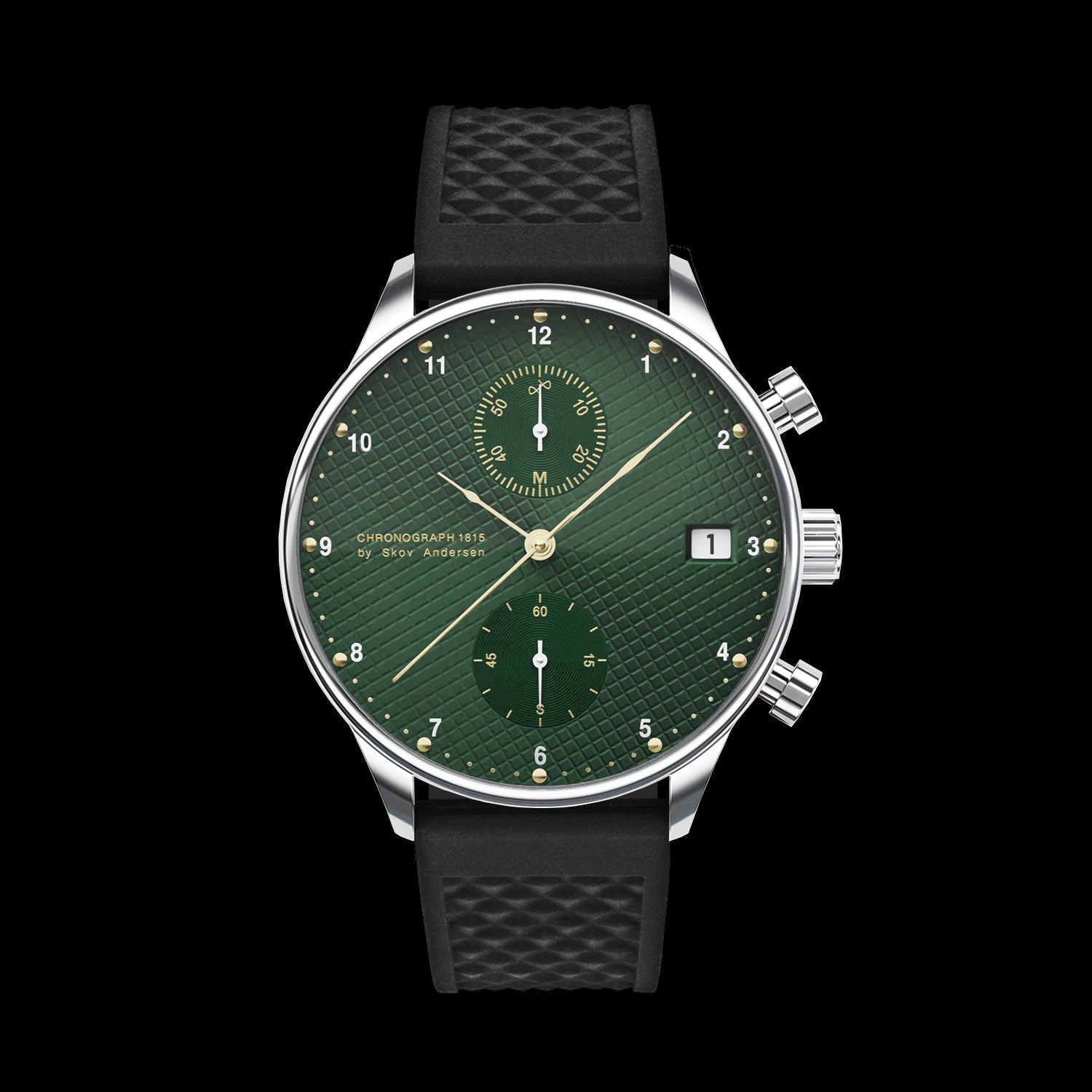 1815 Chronograph, Steel / Green Turtle