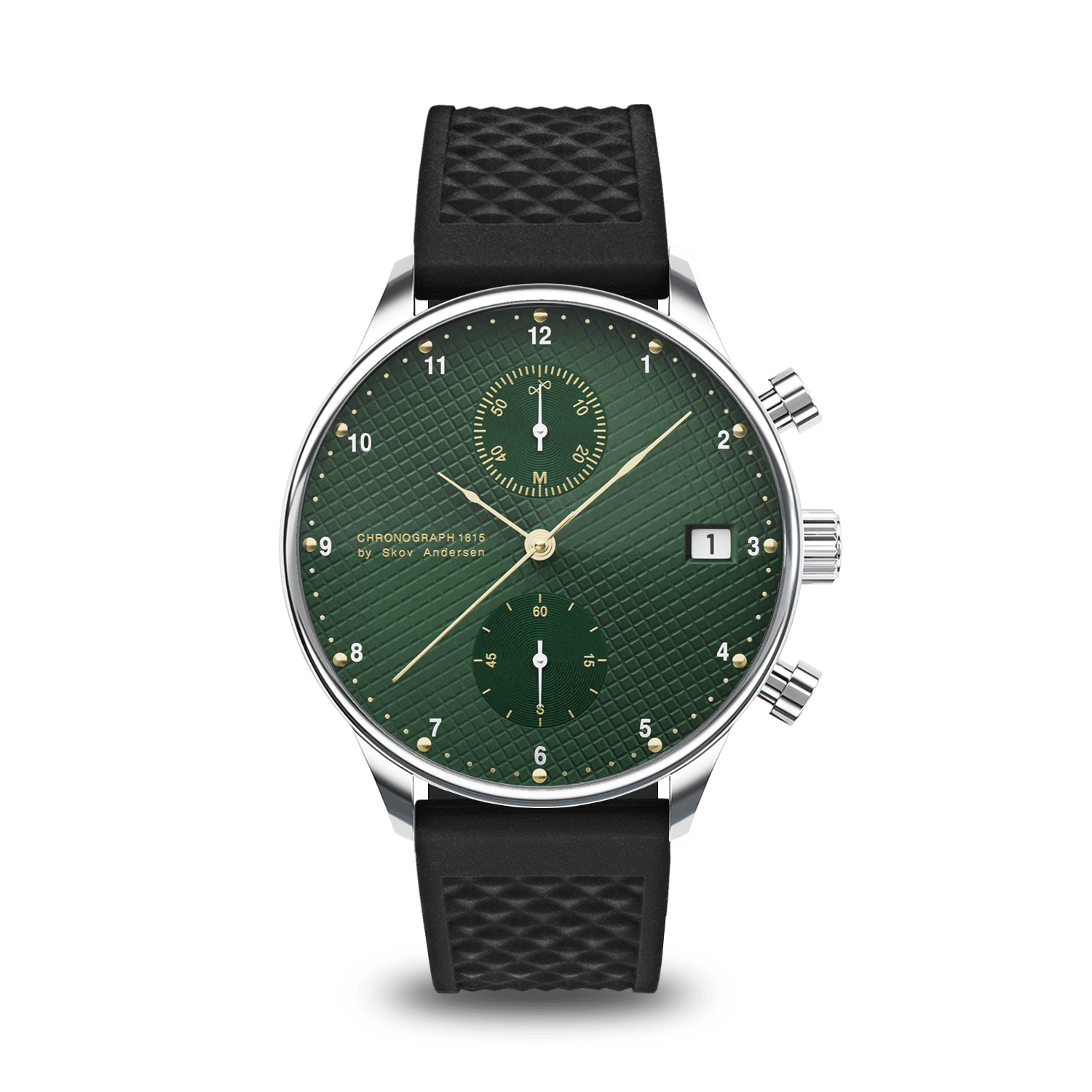 1815 Chronograph, Steel / Green Turtle