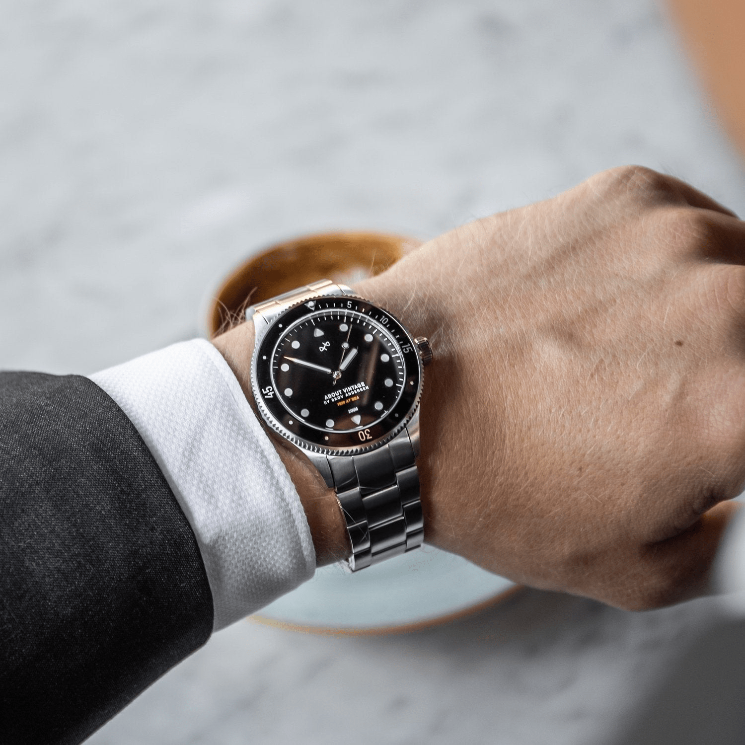 1926 At'sea, Steel / Black – 39MM