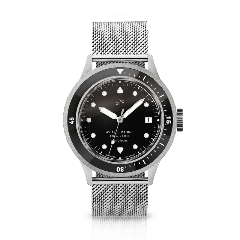 1956 Marine Automatic, Steel / Black