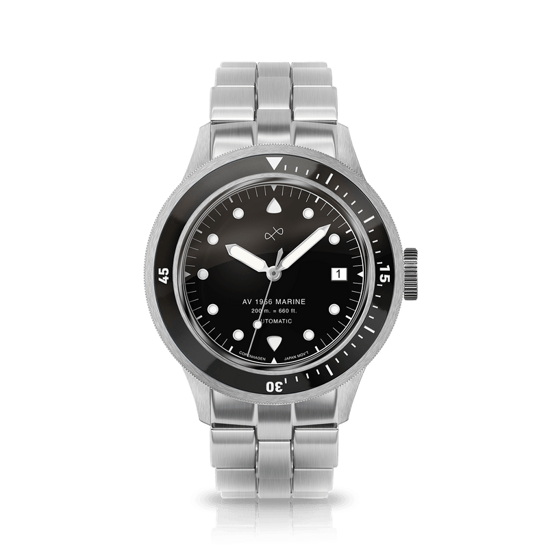 1956 Marine Automatic, Steel / Black