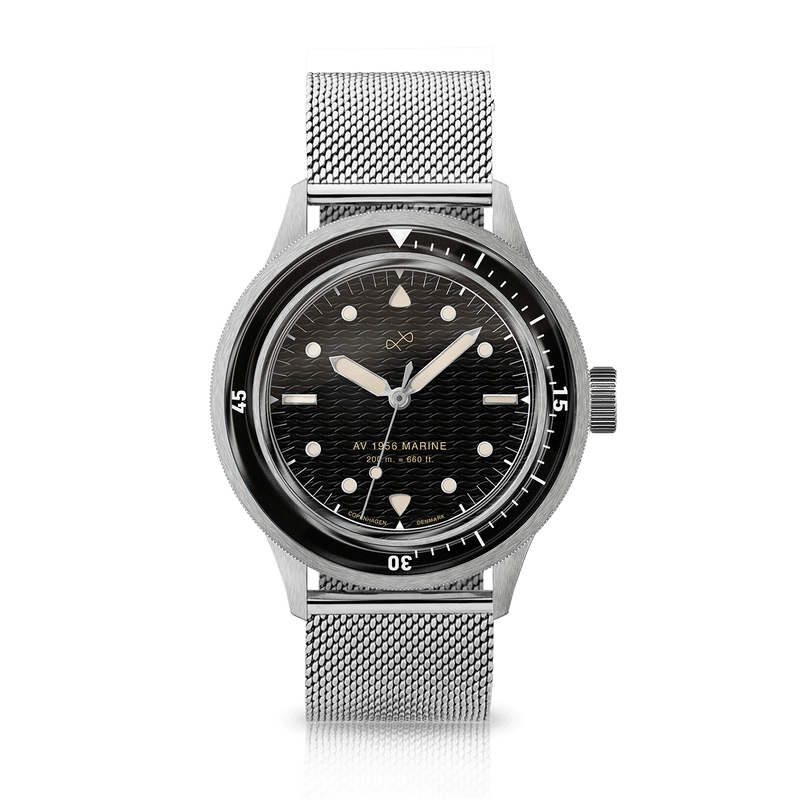 1956 Marine, Steel / Black