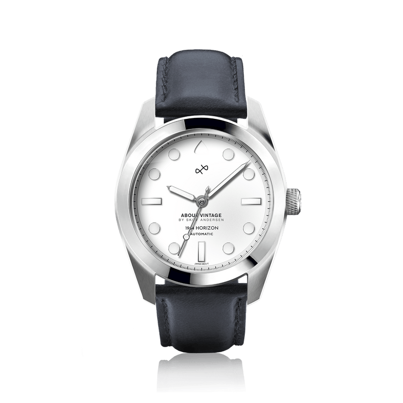 About Vintage 1964 Horizon automatic Steel Matte White Automatic