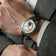 1968 Mechanical (Hand-Wound), Steel / Sand & Black