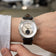 1968 Mechanical (Hand-Wound), Steel / Sand & Black