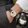 1968 Mechanical (Hand-Wound), Steel / Sand & Black