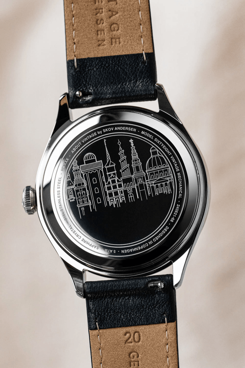 1968 Mechanical (Hand-Wound), Steel / White | Free engraving | Free shipping