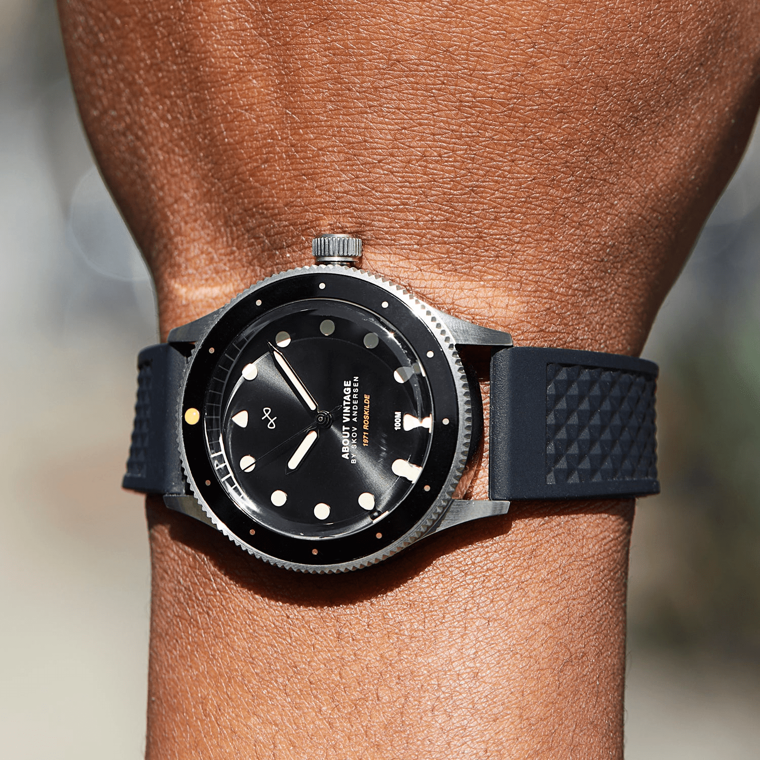 1971 Stagediver, Steel / Black – 39mm