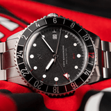 1899 Rossonero GMT, Steel / Black