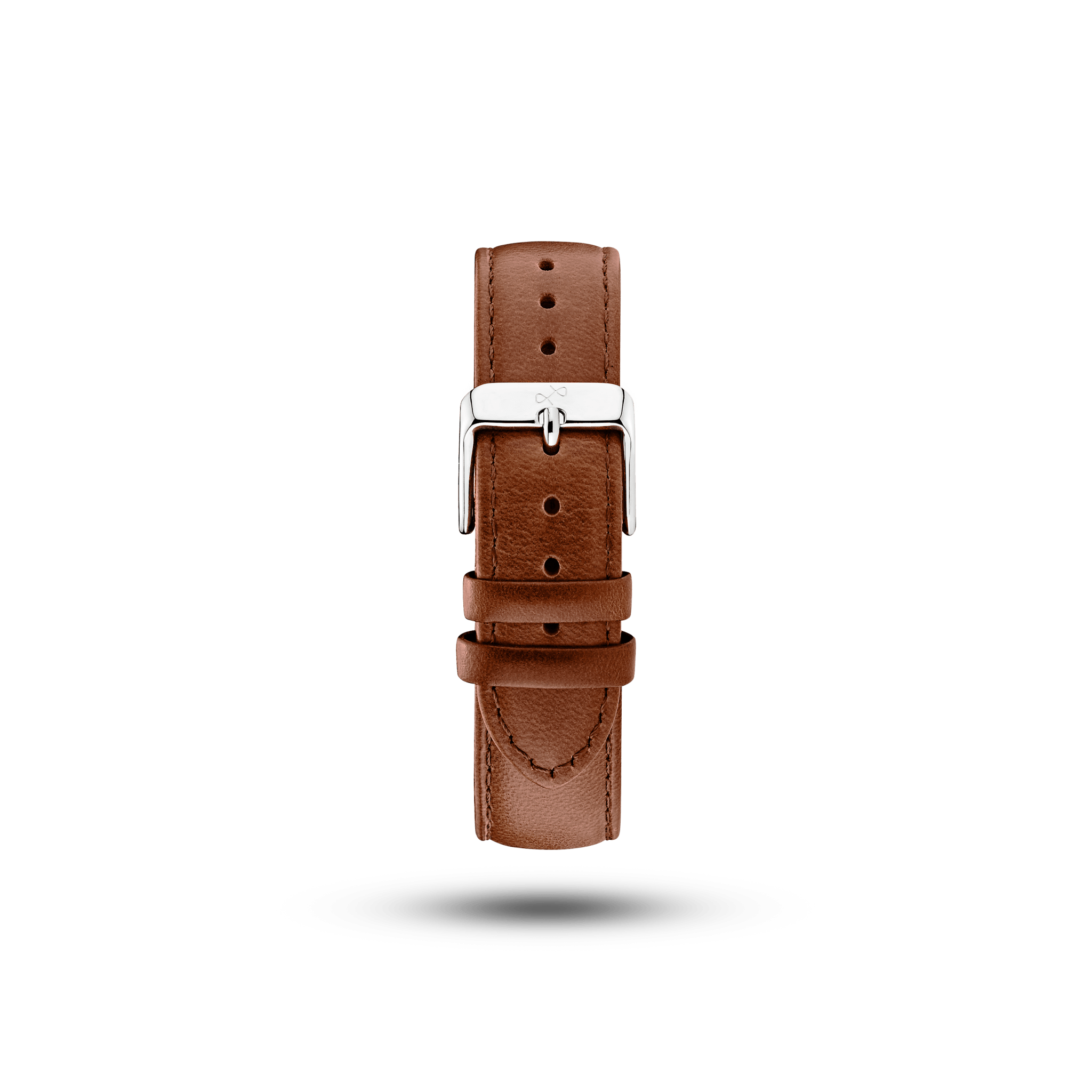 Pin Buckle - Brown Leather