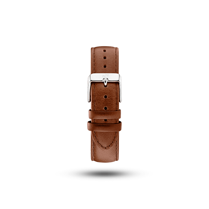 Pin Buckle - Brown Leather