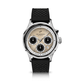 1564 Chronodate Automatic, Steel / Off White