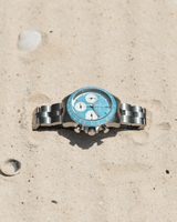 1960 Racing Chronograph, Steel / Tropical Blue