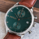 1815 Chronograph, Steel / Green Turtle