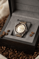 1956 Marine Automatic, Steel / Coffee & Cream