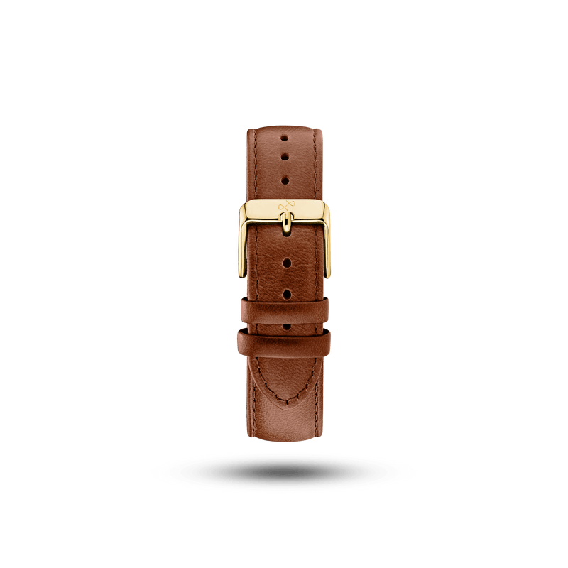 Pin Buckle - Brown Leather