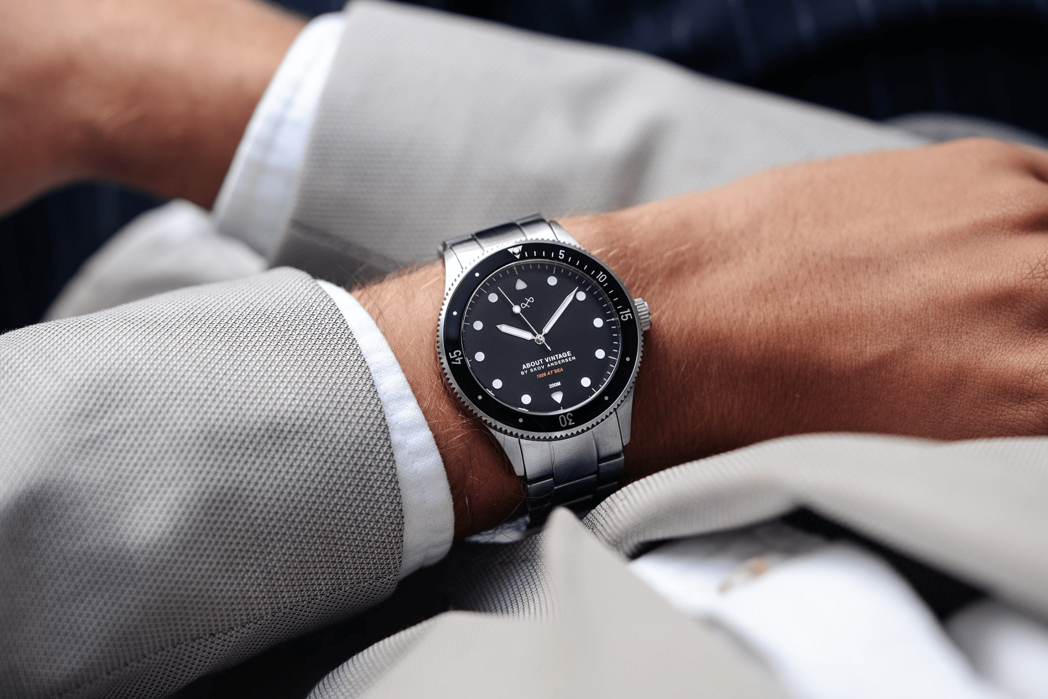 1926 At'sea, Steel / Black – 39MM