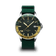 1970 Haagen GMT Automatic, Steel / Green  - Swiss Made