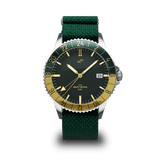 1970 Haagen GMT Automatic, Steel / Green  - Swiss Made