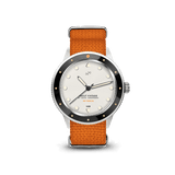 1971 Stagediver, Steel / Off White – 36mm