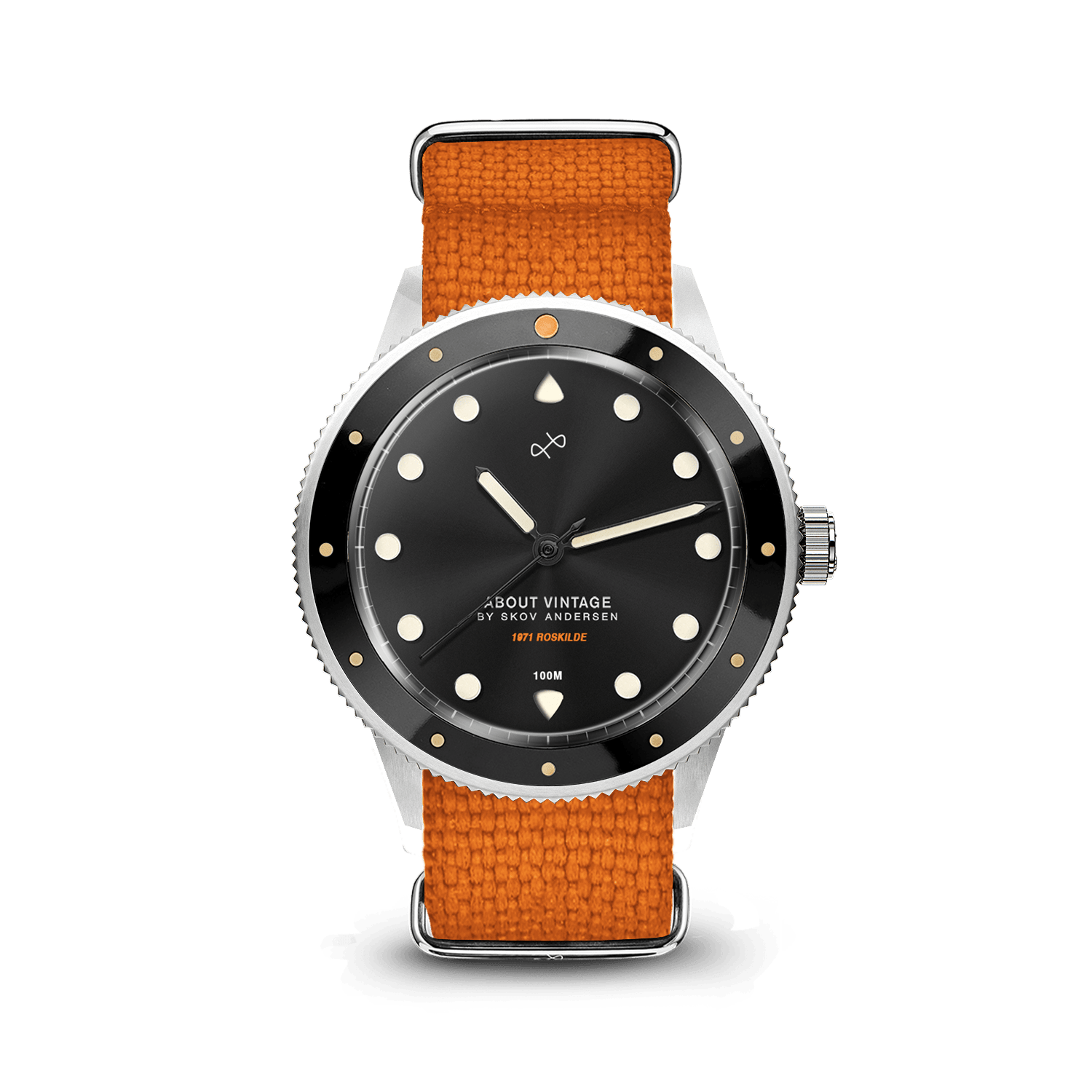 1971 Stagediver, Steel / Black – 39mm