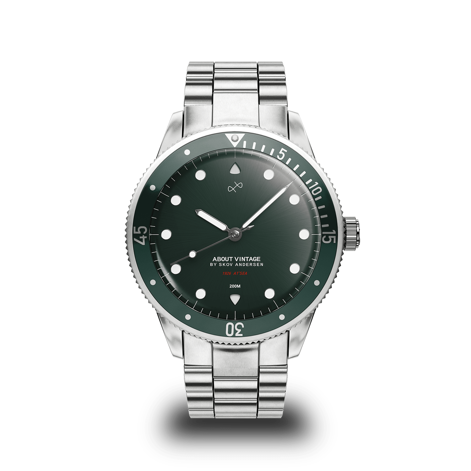 1926 At'sea, Steel / Green Sunray