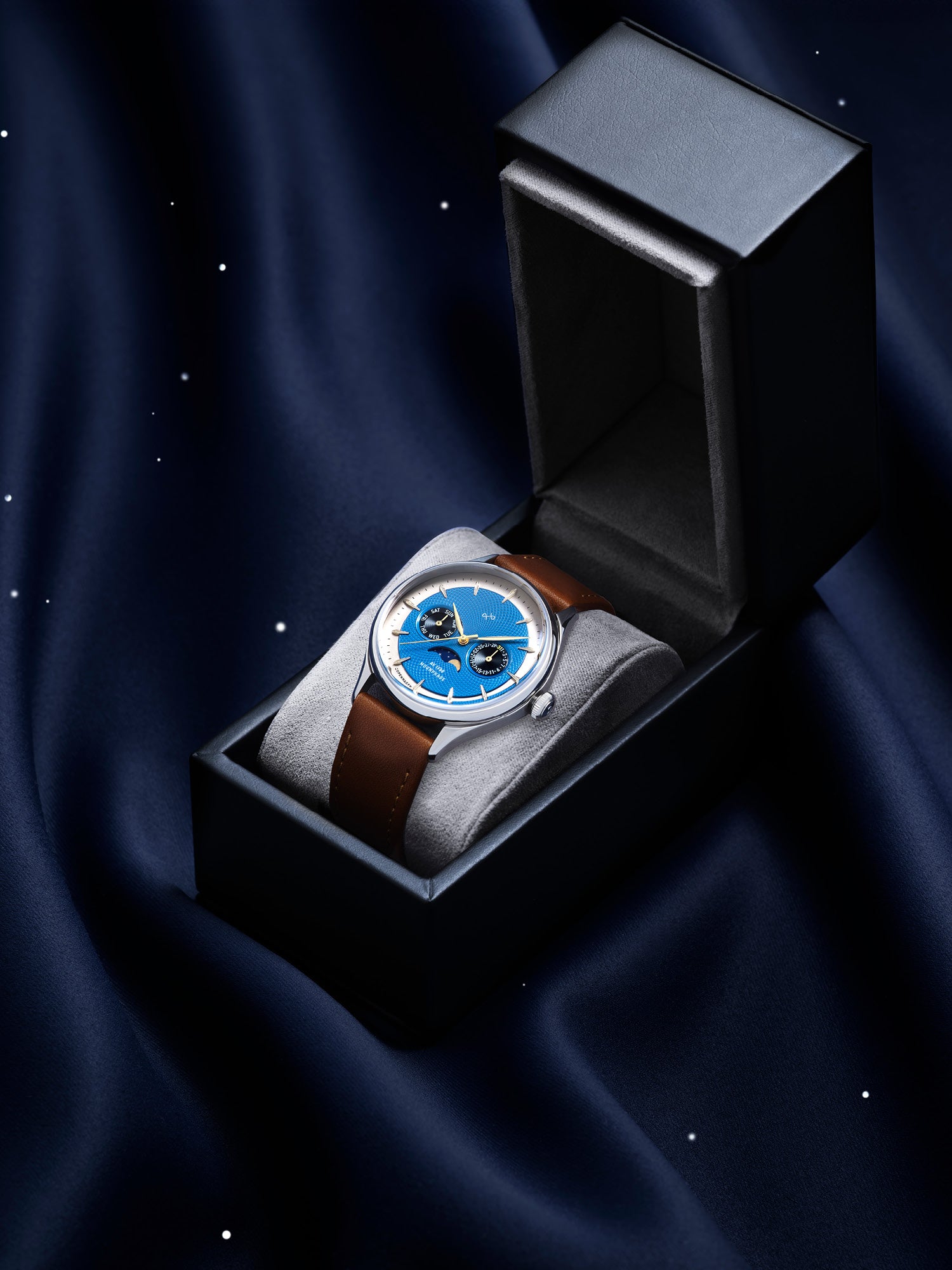 1968 Moonphase, Steel / Blue