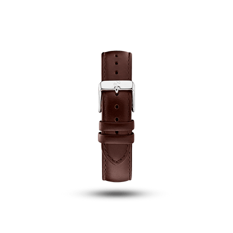 Pin Buckle - Dark Brown Leather