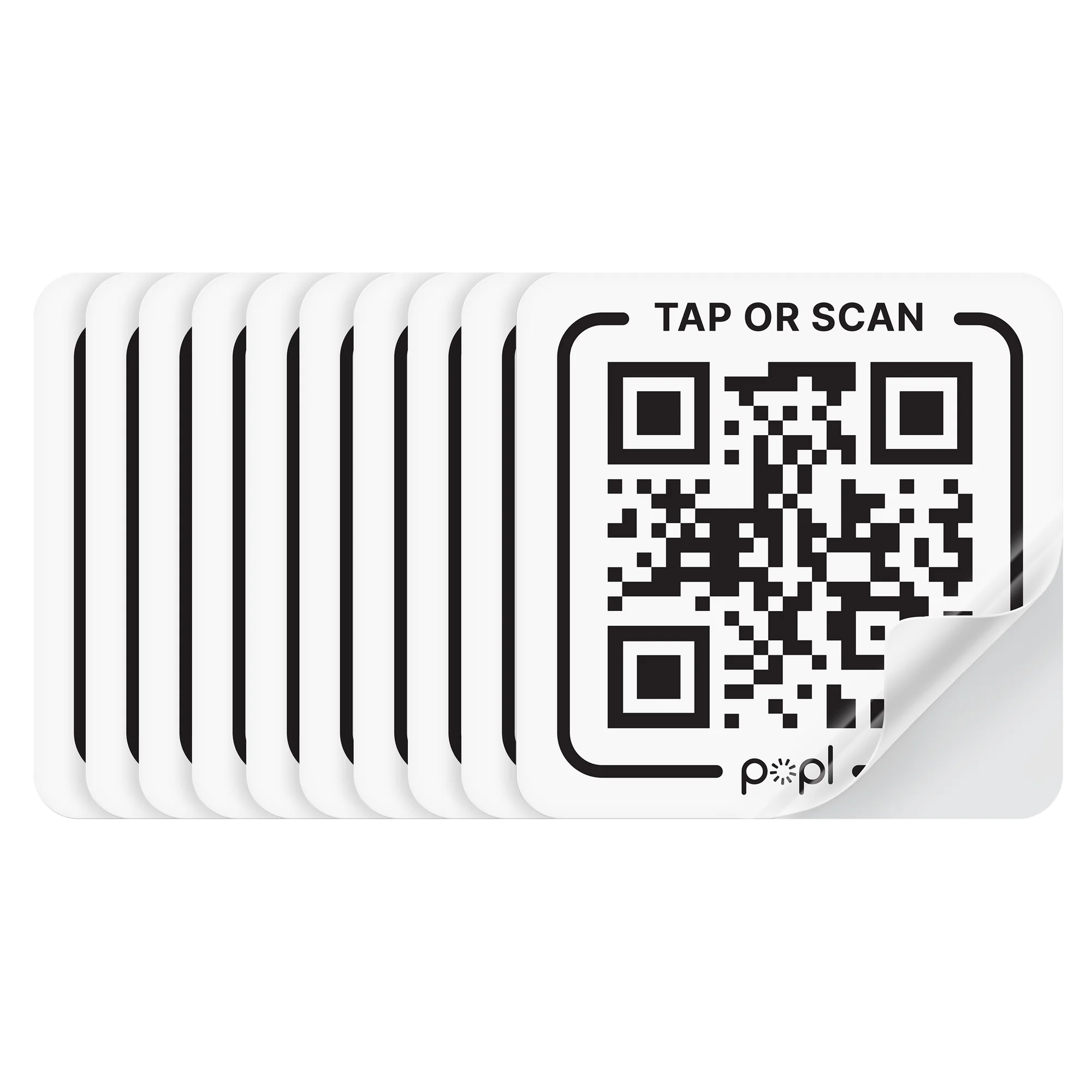 QR sticker - reorder access