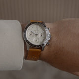 1960 Racing Chronograph, Steel / Off White