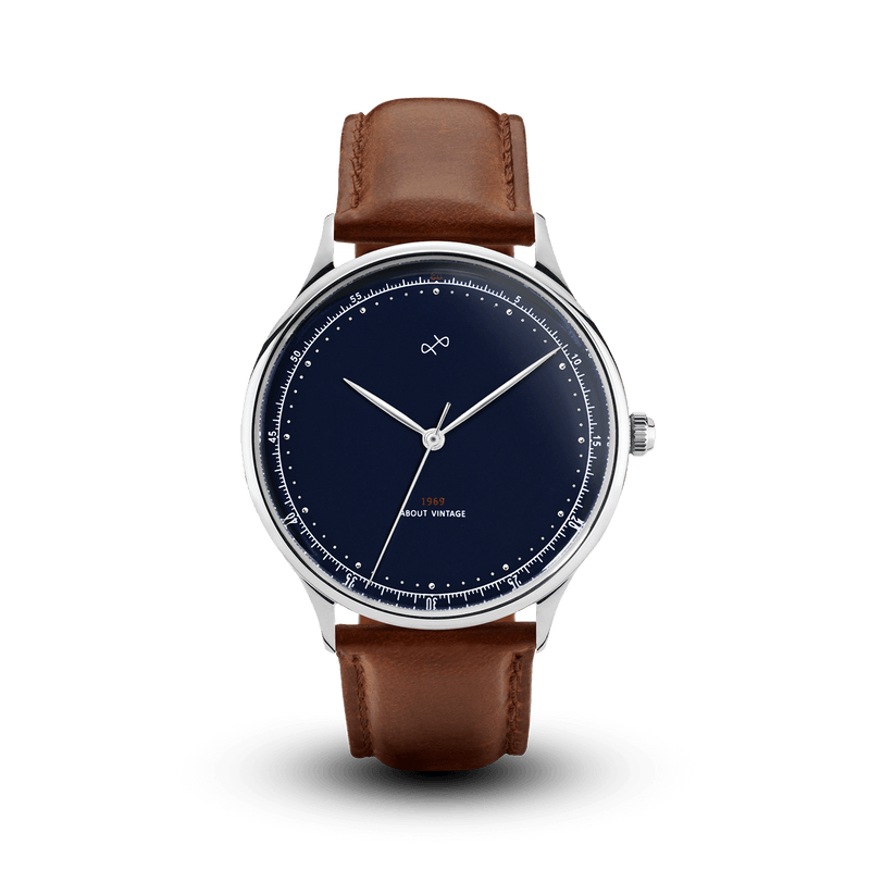 1969 Vintage, Steel / Midnight Blue - Special Edition – 39mm