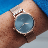 1969 Petite, Rose Gold / Blue Sunray