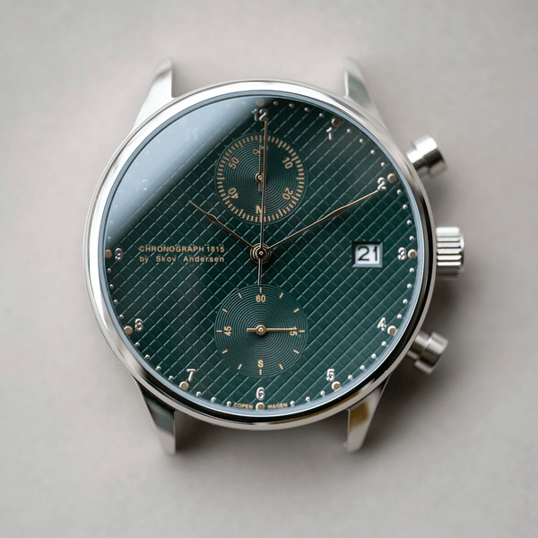 1815 Chronograph, Steel / Green Turtle