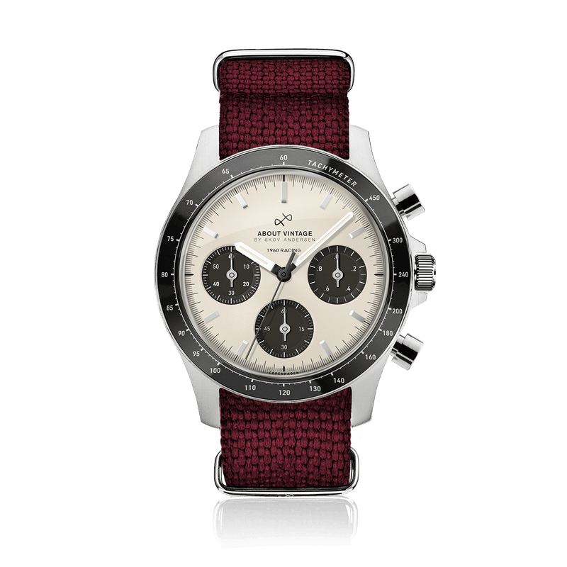 Audi wristwatch three-hand watch with leather strap, watch